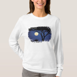 Africa, Tanzania, Tarangire. Acacia tree in T-Shirt