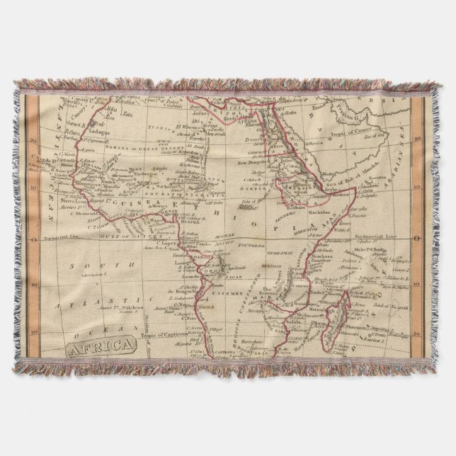 Africa Throw Blanket (Front)