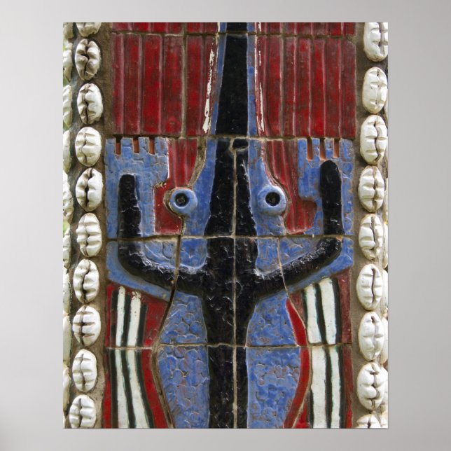 Africa, Togo, Kpalime. Artisan handicraft centre Poster (Front)