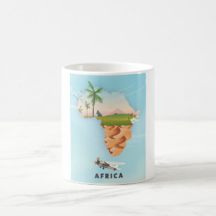 Africa Travel poster Coffee Mug