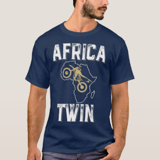 AFRICA TWIN  trail riding rally motorcycle T-Shirt
