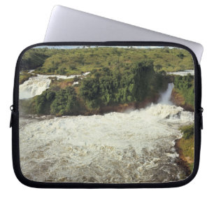Africa, Uganda, Murchison Falls NP. The frothy Laptop Sleeve