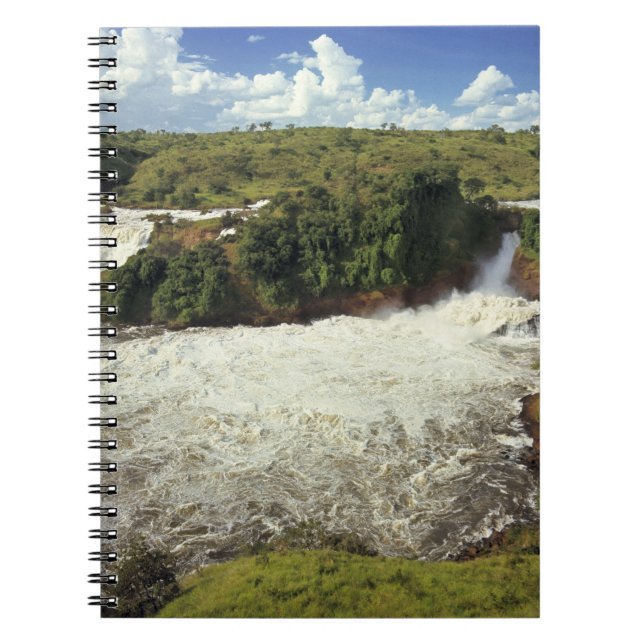 Africa, Uganda, Murchison Falls NP. The frothy Notebook (Front)