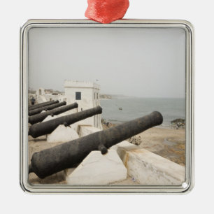 Africa, West Africa, Ghana, Elmina. Canons gaurd Metal Tree Decoration