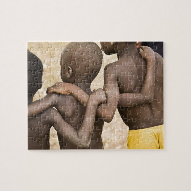 Africa, West Africa, Ghana, Yendi. Close-up shot Jigsaw Puzzle (Horizontal)
