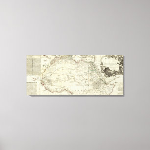 Africa, with all its kingdoms and states canvas print
