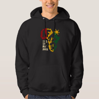 Africa with sun It's in my DNA Hoodie