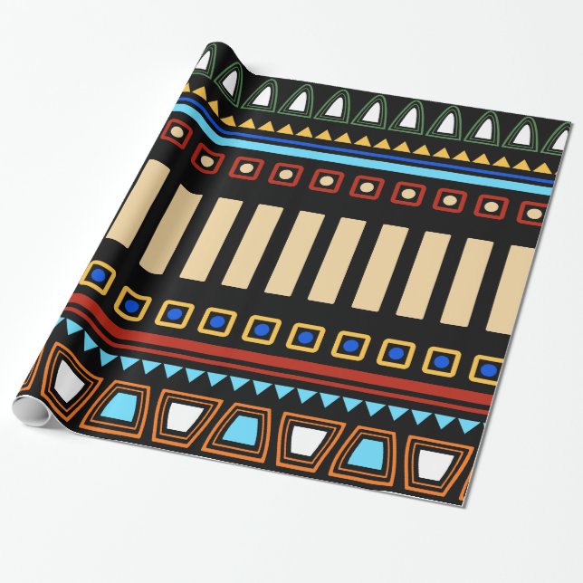 Africa Wrapping Paper (Unrolled)