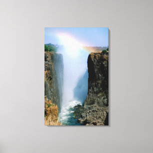 Africa, Zambia, Victoria Falls National Park. Canvas Print