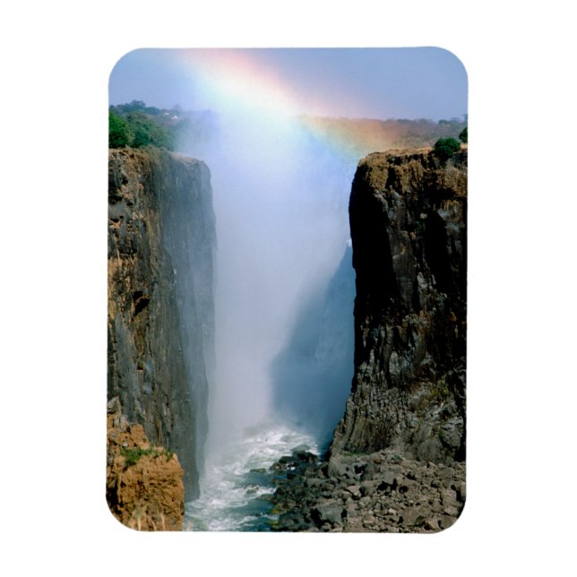 Africa, Zambia, Victoria Falls National Park. Magnet (Vertical)