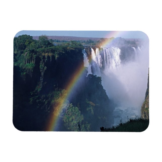 Africa, Zimbabwe. Victoria Falls Magnet (Horizontal)