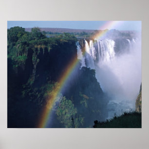 Africa, Zimbabwe. Victoria Falls Poster