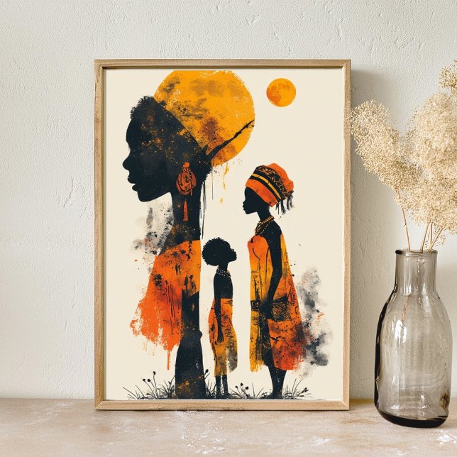 african abstract art poster (Creator Uploaded)