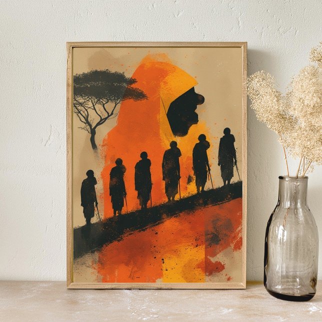 african abstract art poster (Creator Uploaded)