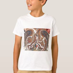 African Abstract Art Print T-Shirt