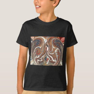 African Abstract Art Print T-Shirt