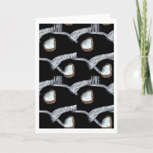 African Abstract Greeting Card