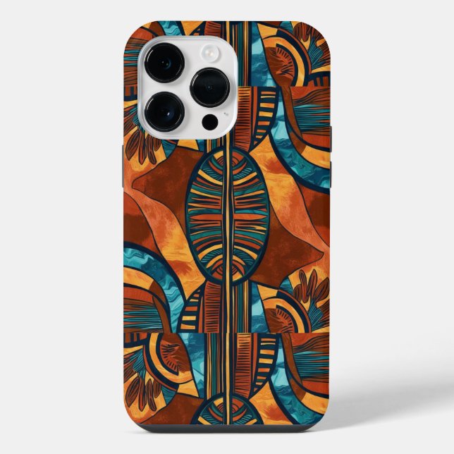 AFRICAN ABSTRACT PHONECASE iPhone CASE (Back)