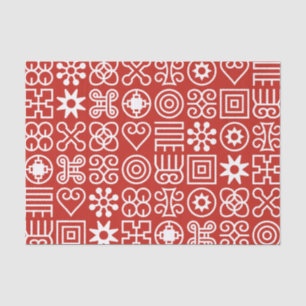 African Adinkra  Tissue Paper