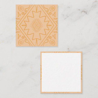 african , afracan pattern ,brown ,elegant ,nature card