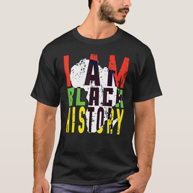 African Africa Black History Pride Black History M T-Shirt (Front)