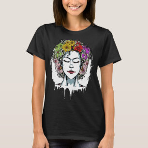 African Afro Melanin Black Pride BLM Black History T-Shirt