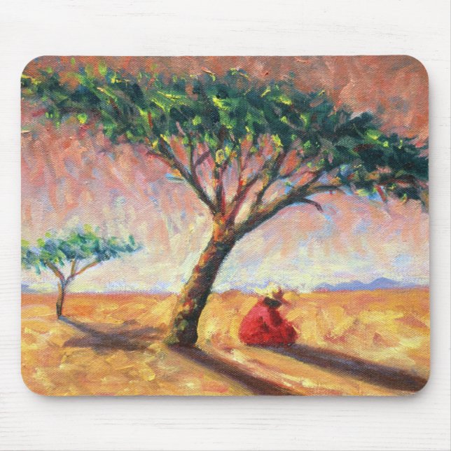 African Afternoon 2003 Mouse Mat (Front)