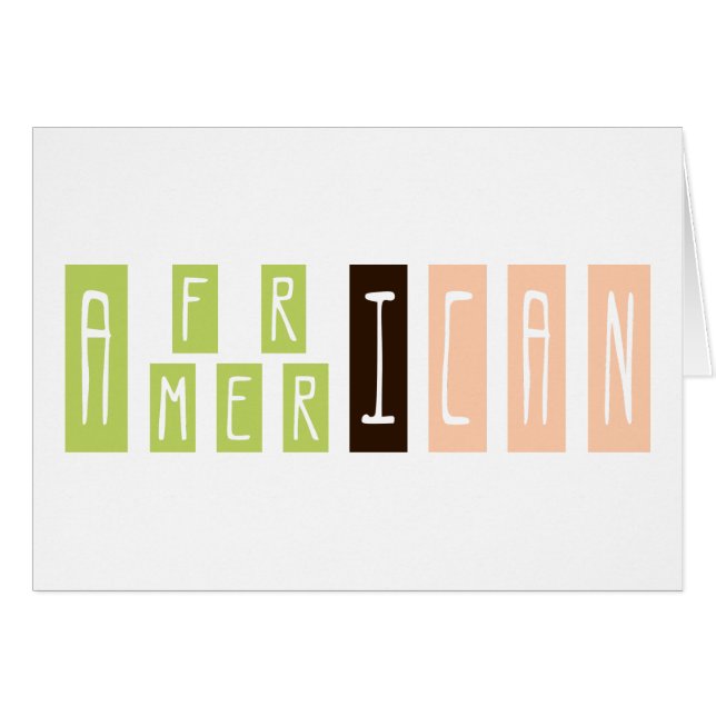 African American (Front Horizontal)