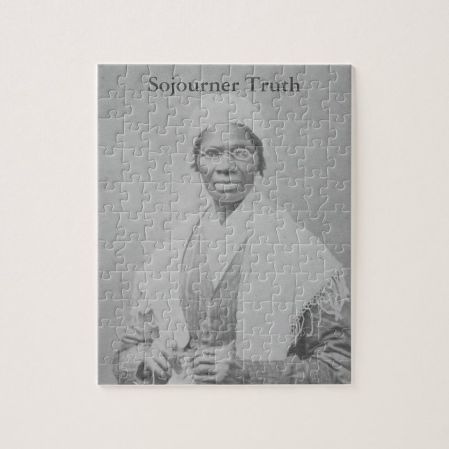 African-American Abolitionist Sojourner Truth Jigsaw Puzzle (Vertical)