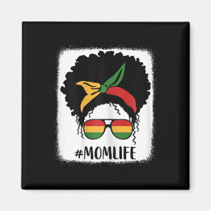 African American Afro Mom Life Black Mom Mothers D Magnet