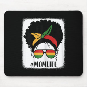 African American Afro Mum Life Black Mum Mothers D Mouse Mat