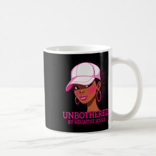 African American Afro Queen Sy Black Woman Unbothe Coffee Mug