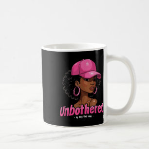 African American Afro Queen Sy Black Woman Unbothe Coffee Mug