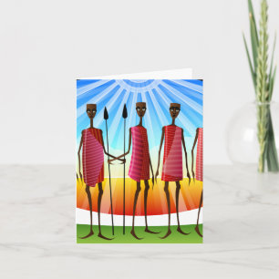 African American All Occasion Greeting Card