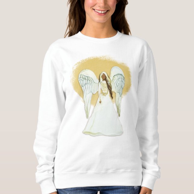 African American Angel Sweatshirt (Front)