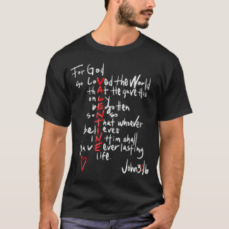 African American Apparel Girl Loves Jesus Christia T-Shirt