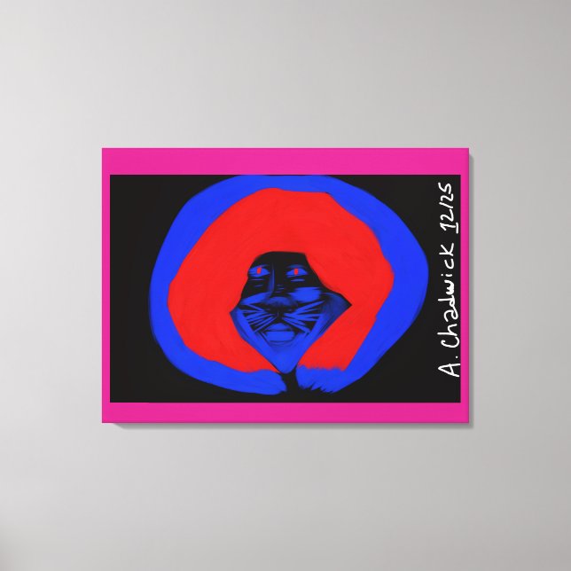 African American Art Canvas Print (Front)