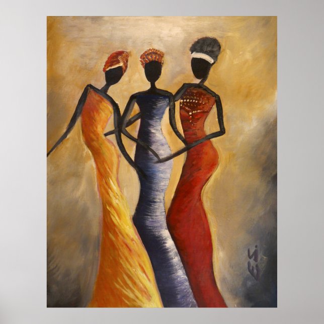 African American Art picture Poster (Front)