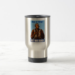 African American Aviators Fighter Pilots of WW2  Travel Mug