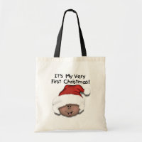 African American Baby 1st Christmas