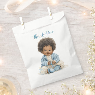 African American Baby Boy Favour Bag