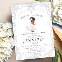 African American Baby Girl Baptism Christening