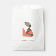 African American Baby Shower Thank You Bags