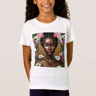 African-American Beauty AI Art T-Shirt