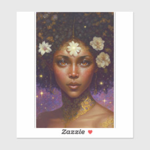 African American Black Goddess Queen Fantasy Art S