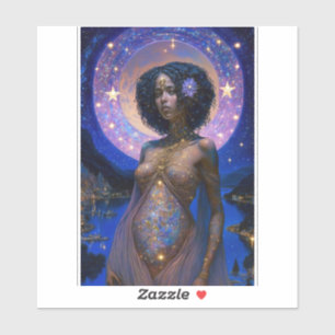 African American Black Goddess Queen Fantasy Art S