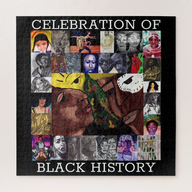 AFRICAN AMERICAN BLACK HISTORY CELEBRATION puzzle (Vertical)
