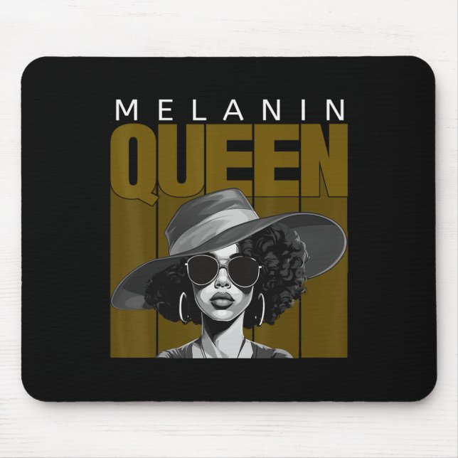 African American Black History - Juneteenth Melani Mouse Mat (Front)