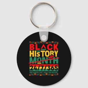 African American Black History Month 24 7 375 Mens Key Ring