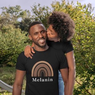 African American Black History Month Melanin T-Shirt